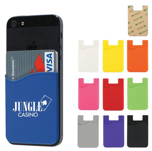 Silicone cardholder for mobile $0.18